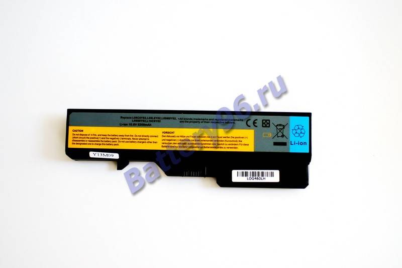 Аккумулятор / батарея ( 10.8V 4400mAh ) для ноутбука Lenovo / IBM G460A G460A-IFI G460A-ITH 101-160-100242-114872