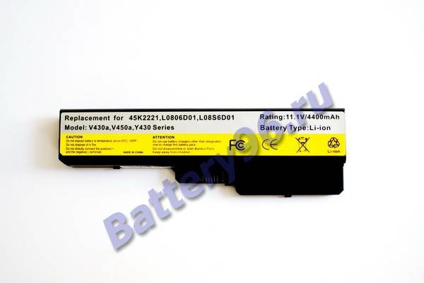 Аккумулятор / батарея для ноутбука Lenovo / IBM CL7430B.806 ( 11.1V 4400mAh ) 101-160-100249-110872