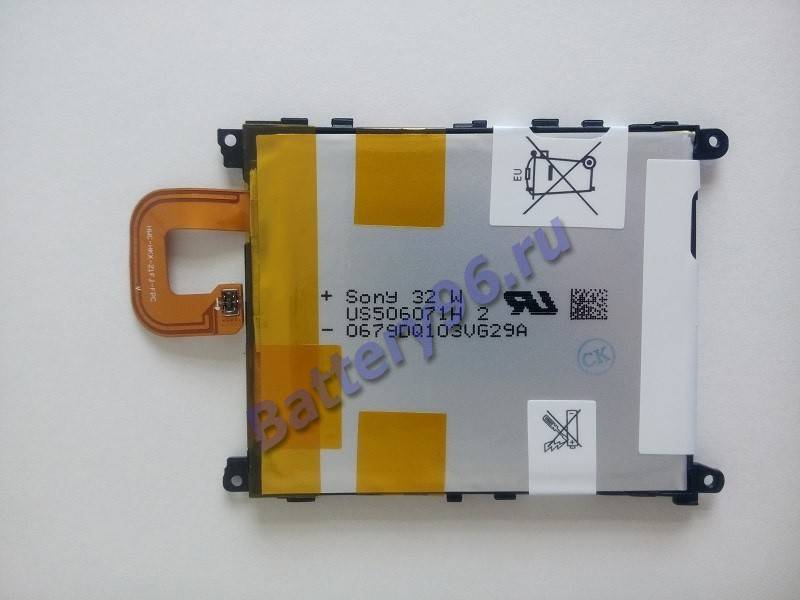 Аккумулятор / батарея ( 3.8V 3000mAh LIS1525ERPC Sony Corporation ) для Sony Xperia Z1 C6903 103-185-114301-114301