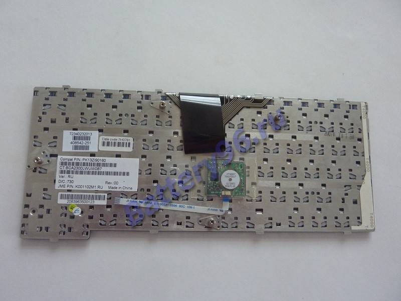 Клавиатура для ноутбука HP / Compaq NC4000 NC4010 104-150-116284-117571