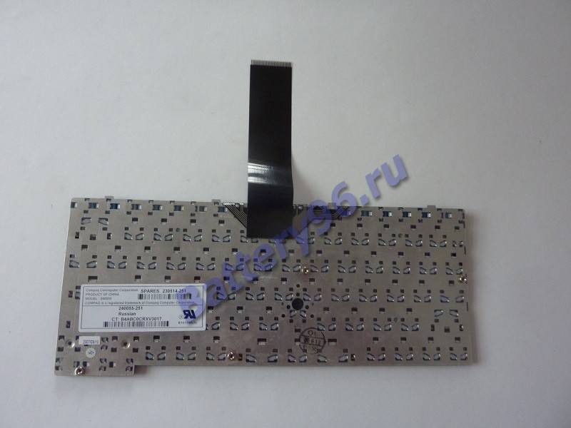 Клавиатура для ноутбука HP / Compaq Evo N410C 104-150-116289-117601