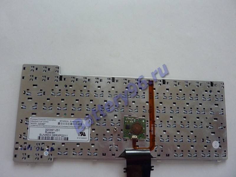 Клавиатура для ноутбука HP / Compaq Evo N620C 104-150-116297-117640