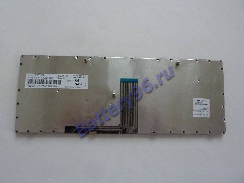 Клавиатура для ноутбука ( рамка ) Lenovo / IBM 25011573 MP-10A23SU-6861 T2T7-RU 104-160-116324-117383