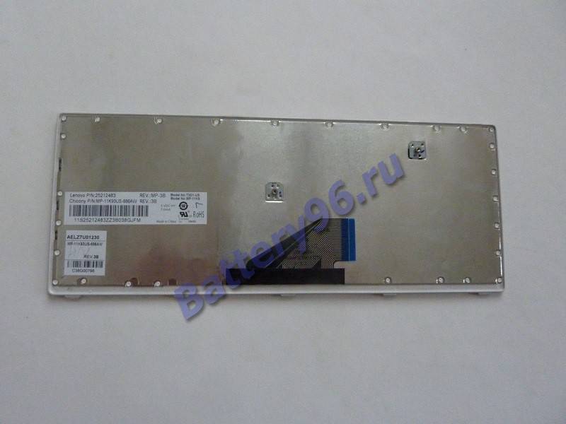Клавиатура для ноутбука ( рамка ) Lenovo / IBM 25-204960 25212483 AELZ7U01230 MP-11K93US-686AW 104-160-116326-117389
