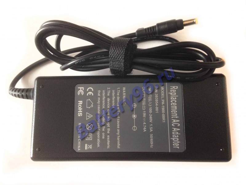 Зарядное уcтройство / блок питания для ноутбука HP Pavilion DV8210 DV8230 DV8230CA DV8240 DV8240US DV8290 DV8290EA 102-150-110730-112527