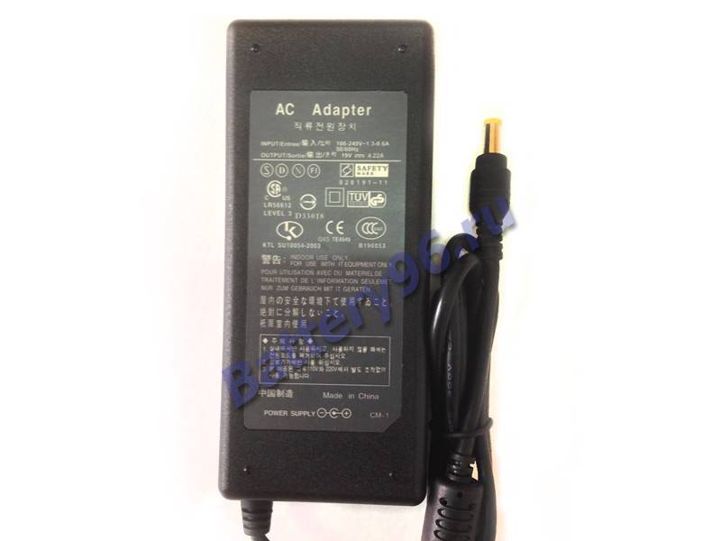 Зарядное уcтройство / блок питания для ноутбука Samsung ( 19V 4.22A 5.0x3.2 ) 102-195-107659-107659