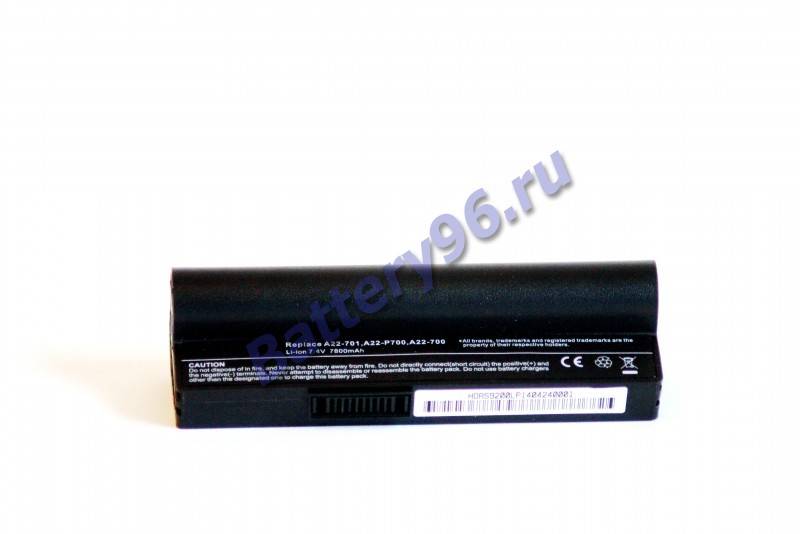 Аккумулятор / батарея ( 7.4V 7800mAh ) для ноутбука Asus Eee PC 8G 8G Linux 8G Surf 8G XP 101-115-102930-109756