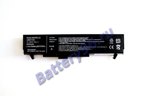 Аккумулятор / батарея для ноутбука LG R1 S1 V1 LW40 LM50 LE50 (11.1V 5200mAh LG LB32111B) 101-165-100402-100402