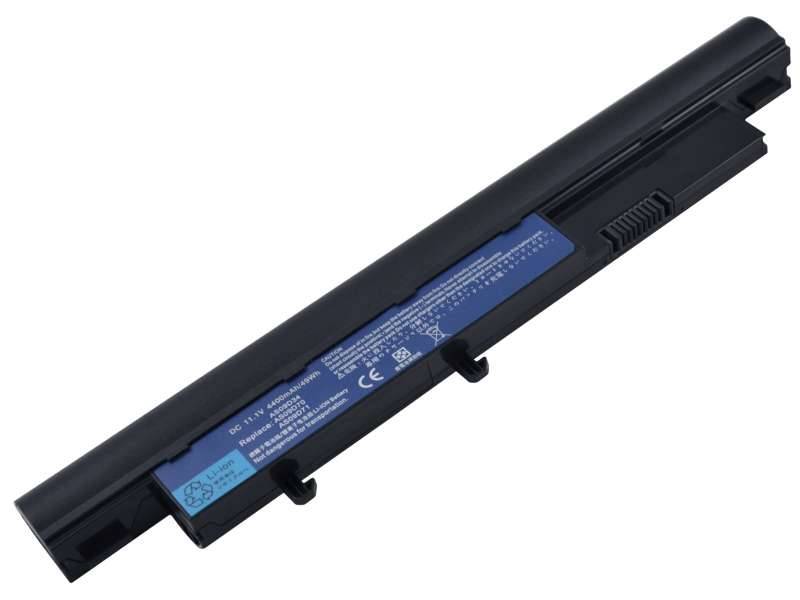 Аккумулятор / батарея для ноутбука Acer TravelMate Timeline 8471 ( 11.1V 4400mAh ) 101-105-100205-107559