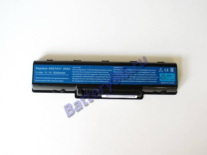 Аккумулятор / батарея ( 11.1V 5200mAh ) для ноутбука Acer Aspire 4530 4530-5267 4530-5350 4530-5627 4530-5889 4530-6823 101-105-100196-113644