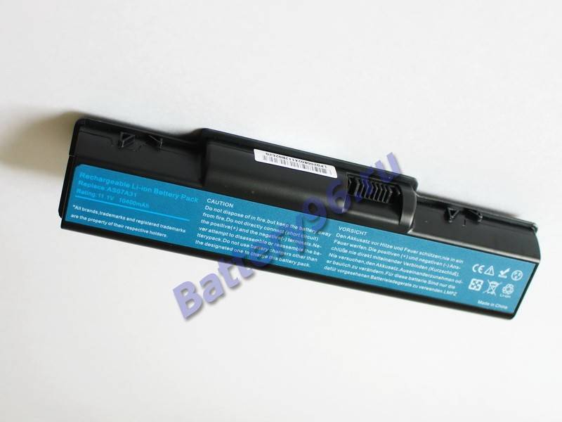 Аккумулятор / батарея ( 11.1V 10400mAh ) для ноутбука Acer BT.00607.020 BT.00607.034 BT.00607.066 BT.00607.067 BT.00607.068 101-105-100218-113691