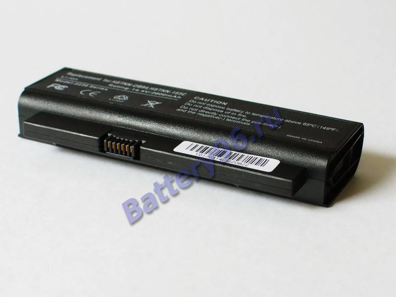 Аккумулятор / батарея ( 14.4V 2600mAh HSTNN-OB84 ) для ноутбука HP / Compaq 2230s 2230b CQ20 101-150-100368-100368