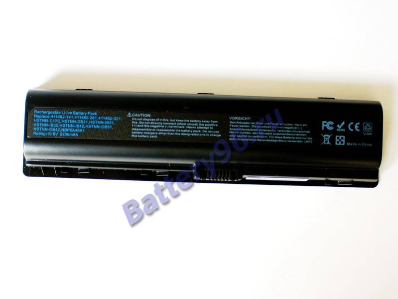 Аккумулятор / батарея ( 10.8V 5200mAh ) для ноутбука HP / Compaq Pavilion DV2080 DV208 DV20821 DV2083 DV2084 DV2085 DV2088 101-150-100347-116743