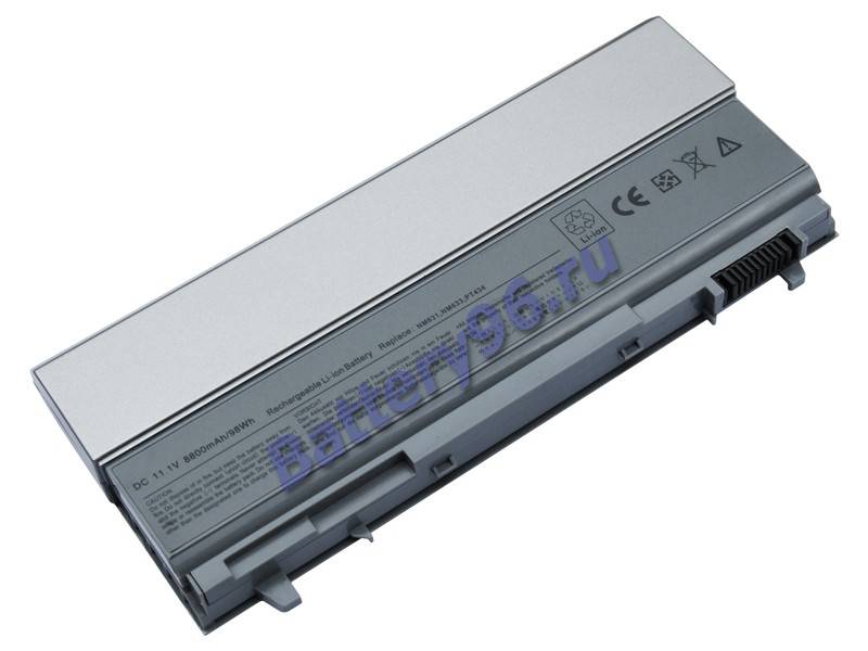 Аккумулятор / батарея для ноутбука Dell Latitude E6400 (11.1V 8800mAh PT434) 101-135-102994-102994