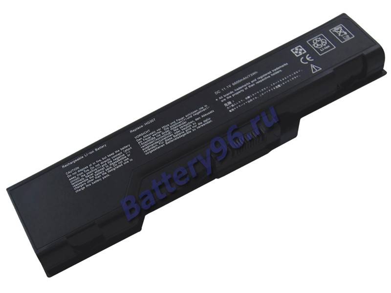 Аккумулятор / батарея для ноутбука Dell XPS M1730 (11.1V 7800mAh HG307) 101-135-103022-103022