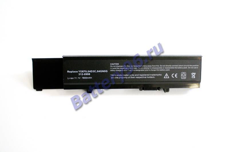 Аккумулятор / батарея для ноутбука Dell 004D3C 04D3C ( 11.1V 7800mAh  ) 101-135-100309-110178