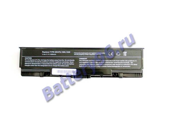 Аккумулятор / батарея ( 11.1V 5200mAh ) для ноутбука Dell 312-0589 312-0590 312-0594 312-0595 101-135-100316-114736