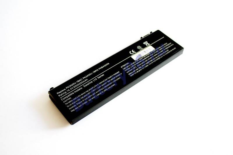 Аккумулятор / батарея для ноутбука Toshiba Satellite L10 L20 L15 L100 ( 14.4V 5200mAh Toshiba PA3420U-1BRS ) 101-180-100470-100470