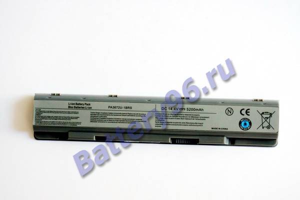 Аккумулятор / батарея для ноутбука Toshiba Satellite E105 ( 14.8V 5200mAh Toshiba PA3672U-1BRS ) 101-180-100477-100477