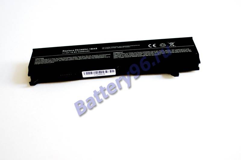 Аккумулятор / батарея ( 10.8V 4400mAh ) для ноутбука Toshiba Satellite A110-203 A110-260 A110-274 A110-275 A110-277 A110-289 101-180-100457-112547