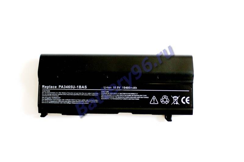 Аккумулятор / батарея ( 10.8V 8800mAh ) для ноутбука Toshiba Satellite A100-533 A100-551 A100-570 A100-649 101-180-100458-112594