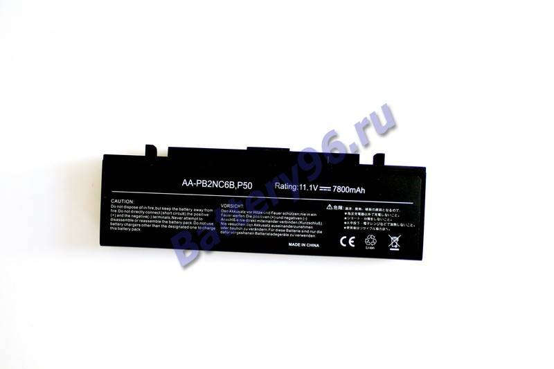 Аккумулятор / батарея ( 11.1V 7800mAh ) для ноутбука Samsung AA-PB4NC6B/E 101-195-100433-113270