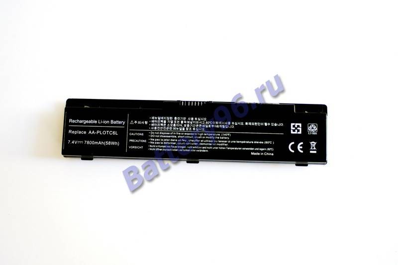 Аккумулятор / батарея ( 7.4V 7800mAh ) для ноутбука Samsung AA-PB0TC4A AA-PB0TC4B AA-PB0TC4L AA-PB0TC4M AA-PB0TC4R AA-PB0TC4T AA-PB8NC6W 101-195-100431-109891