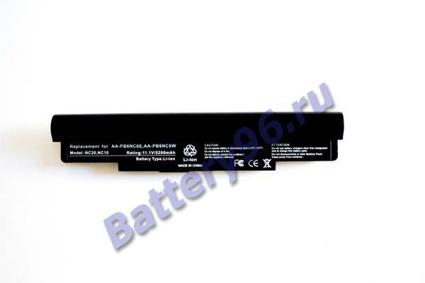 Аккумулятор / батарея ( 11.1V 5200mAh ) для ноутбука Samsung ND10 ND10-DA05 ND10-DA05CN 101-195-100505-109979