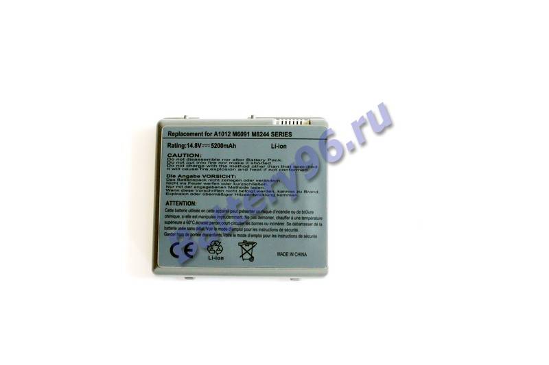 Аккумулятор / батарея ( 14.8V 5200mAh ) для ноутбука Apple PowerBook G4 15" M8592*/A M8592B/A* 101-110-100486-114230
