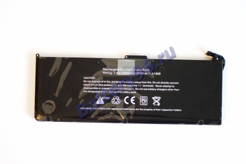Аккумулятор / батарея ( 7.3V 13000mAh ) для ноутбука Apple MacBook Pro 17" MC226 MC226*/ MC226*/A 101-110-106774-109747